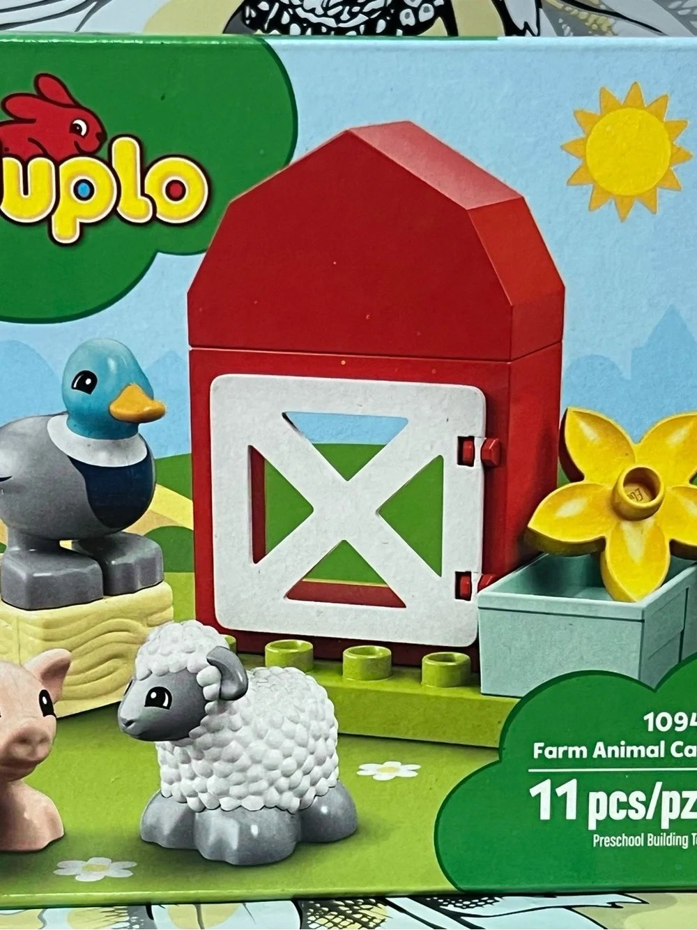 LEGO DUPLO Farm Animal Care 10949 New Sealed Retired 11 pcs